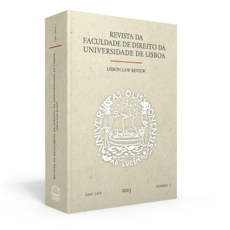 REVISTA DA FACULDADE DE DIREITO DA UNIVERSIDADE DE LISBOA | ANO LXIV ...